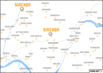 map of Sin-ch\