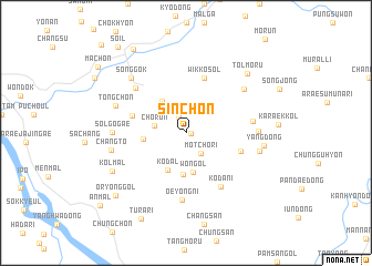 map of Sin-ch\