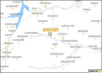 map of Sin-ch\