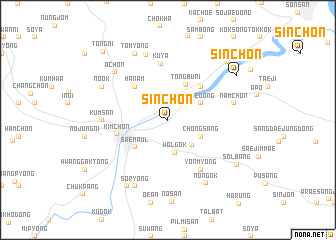 map of Sin-ch\