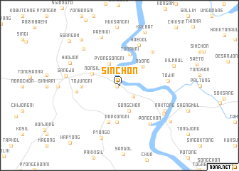 map of Sin-ch\