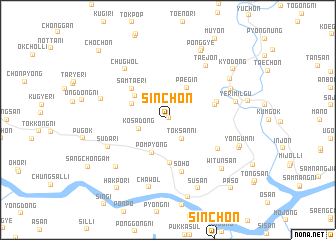 map of Sinch\