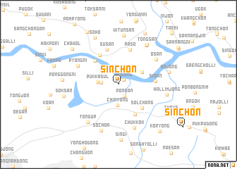 map of Sin-ch\