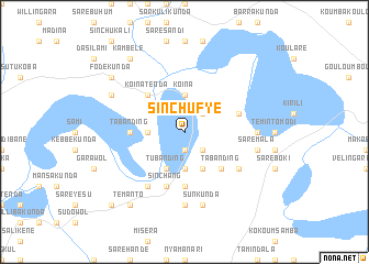 map of Sinchu Fye