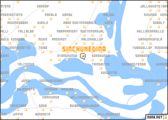 map of Sinchu Medina