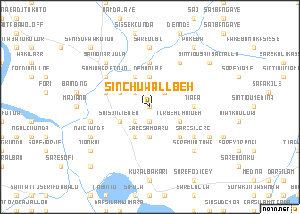 map of Sinchu Wallbeh