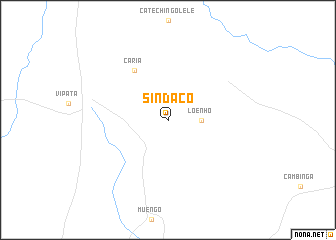 map of Sindaco