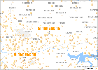 map of Sindae-dong