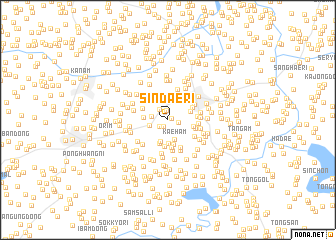 map of Sindae-ri