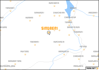 map of Sindae-ri