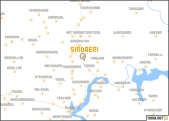 map of Sindae-ri