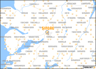 map of Sindae