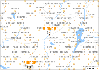 map of Sindae