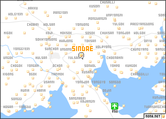 map of Sindae