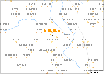 map of Sindale