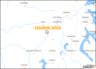 map of Sindamalongo