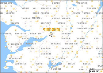 map of Sindam-ni
