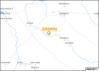 map of Sindamu