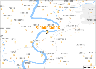 map of Sindang-dong