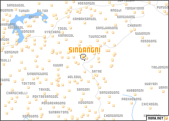 map of Sindang-ni