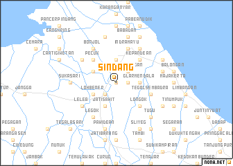 map of Sindang