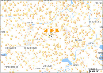 map of Sindang