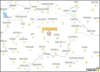 map of Sindang