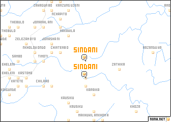 map of Sindani