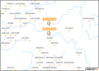 map of Sindani