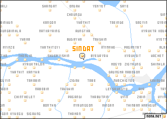 map of Sindat