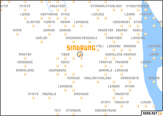 map of Sindaung