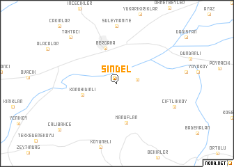 map of Sindel