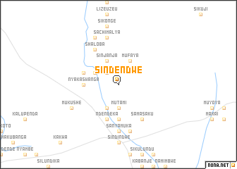 map of Sindendwe