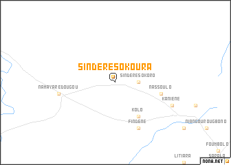 map of Sindéré-Sokoura