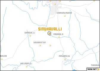 map of Sindhavalli