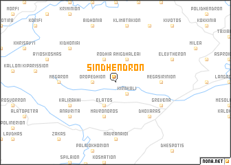 map of Síndhendron