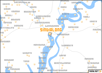 map of Sindialong