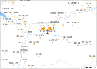 map of Sindietʼi