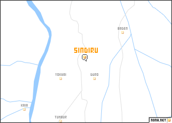 map of Sindiru