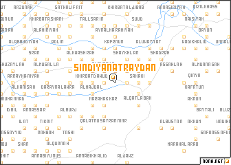 map of Sindiyānat Raydān