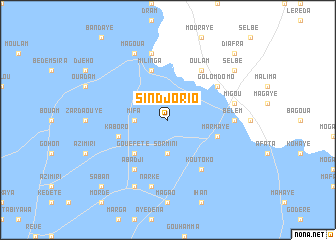 map of Sindjorio