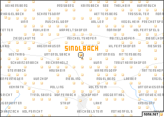 map of Sindlbach