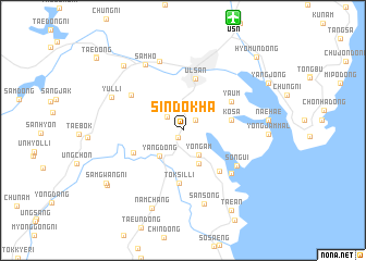 map of Sindŏkha