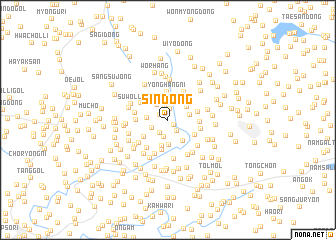 map of Sin-dong