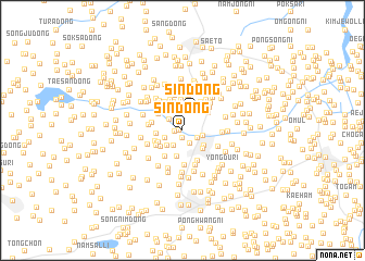 map of Sin-dong