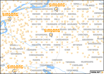 map of Sin-dong