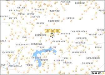 map of Sin-dong