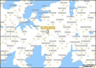 map of Sin-dong