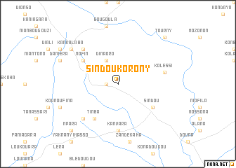 map of Sindoukorony