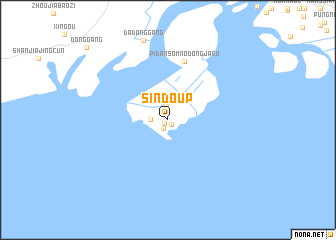 map of Sindo-ŭp